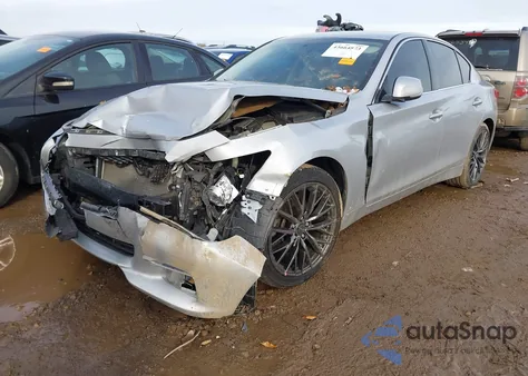 2016 Infiniti Q50 2.0T Base/2.0T Premium из США, поврежденный, VIN JN1CV7AR6GM252748